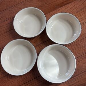 Set of 4 Lenox Solitaire 5 3/8" Fruit Dessert Sauce Bowls